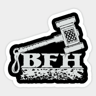 War Hammer Sticker